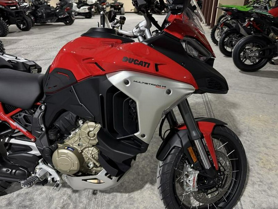 2025 Ducati Multistrada V4 Rally Ducati Red