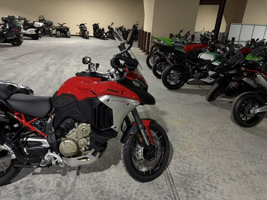 2025 Ducati Multistrada V4 Rally Ducati Red