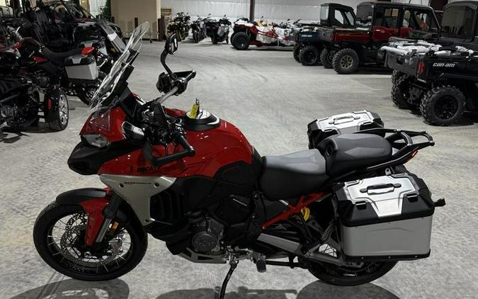 2025 Ducati Multistrada V4 Rally Ducati Red