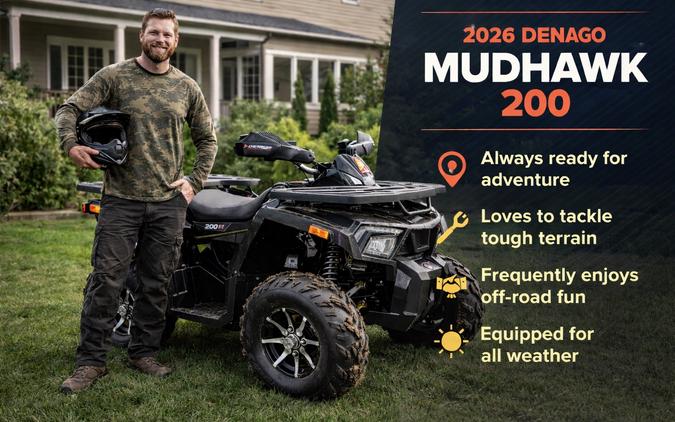 2026 DENAGO MUDHAWK 200 FI - F310142