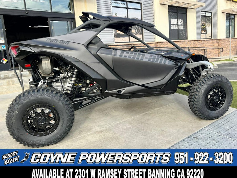 2024 Can-Am® Maverick R X RS with Smart-Shox Triple Black