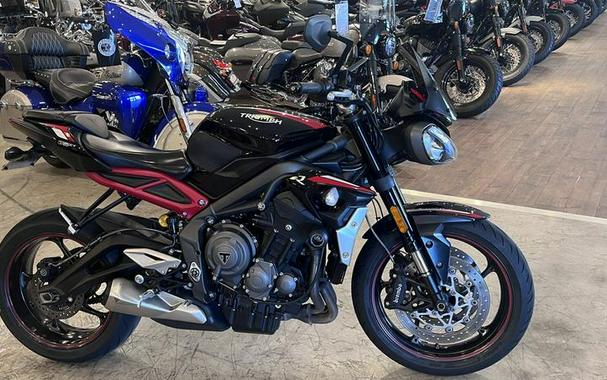 2020 Triumph Street Triple R Low Sapphire Black