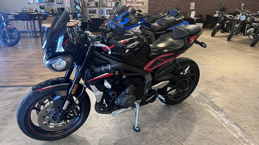 2020 Triumph Street Triple R Low Sapphire Black