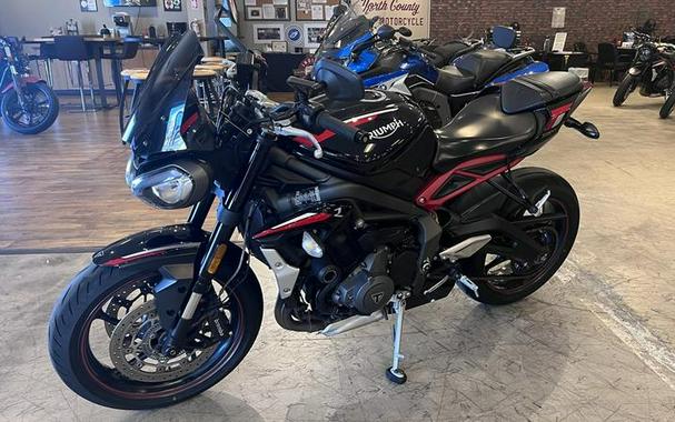 2020 Triumph Street Triple R Low Sapphire Black