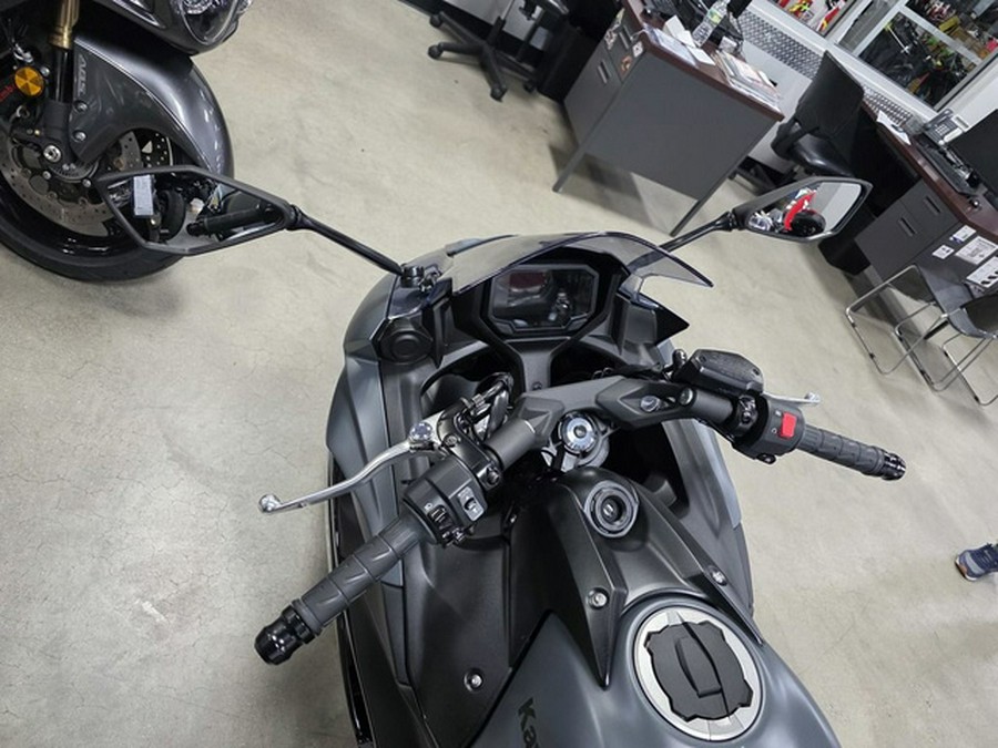 2024 Kawasaki Ninja 650 Metallic Matte Dark GrayMetallic Spark