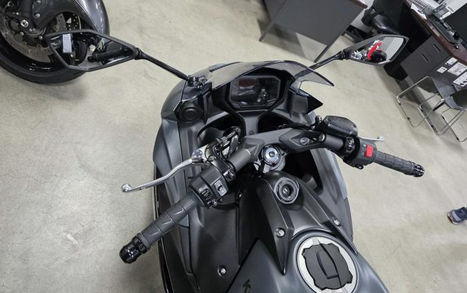 2024 Kawasaki Ninja 650 Metallic Matte Dark GrayMetallic Spark