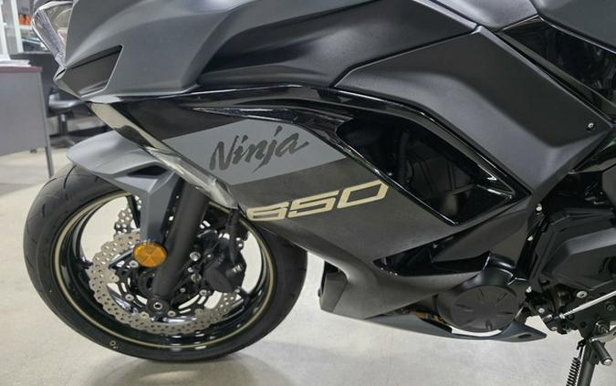 2024 Kawasaki Ninja 650 Metallic Matte Dark GrayMetallic Spark