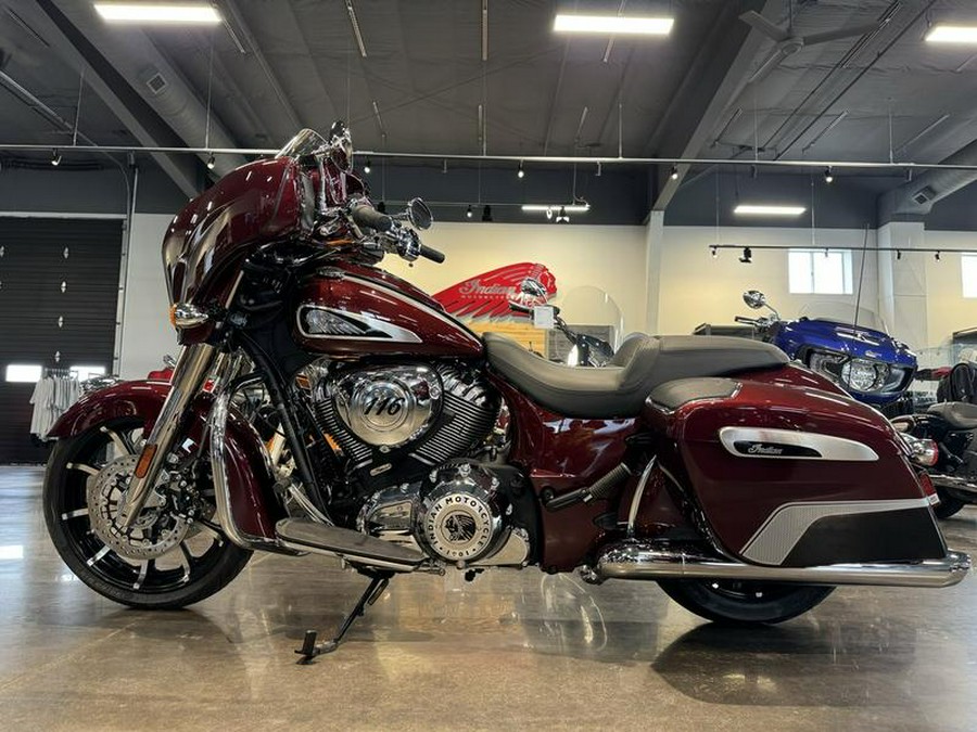 2024 Indian Motorcycle® Chieftain® Limited with Powerband Audio Package Maroon Metallic/Graphics