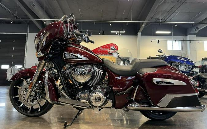 2024 Indian Motorcycle® Chieftain® Limited with Powerband Audio Package Maroon Metallic/Graphics