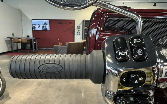 2024 Indian Motorcycle® Chieftain® Limited with Powerband Audio Package Maroon Metallic/Graphics