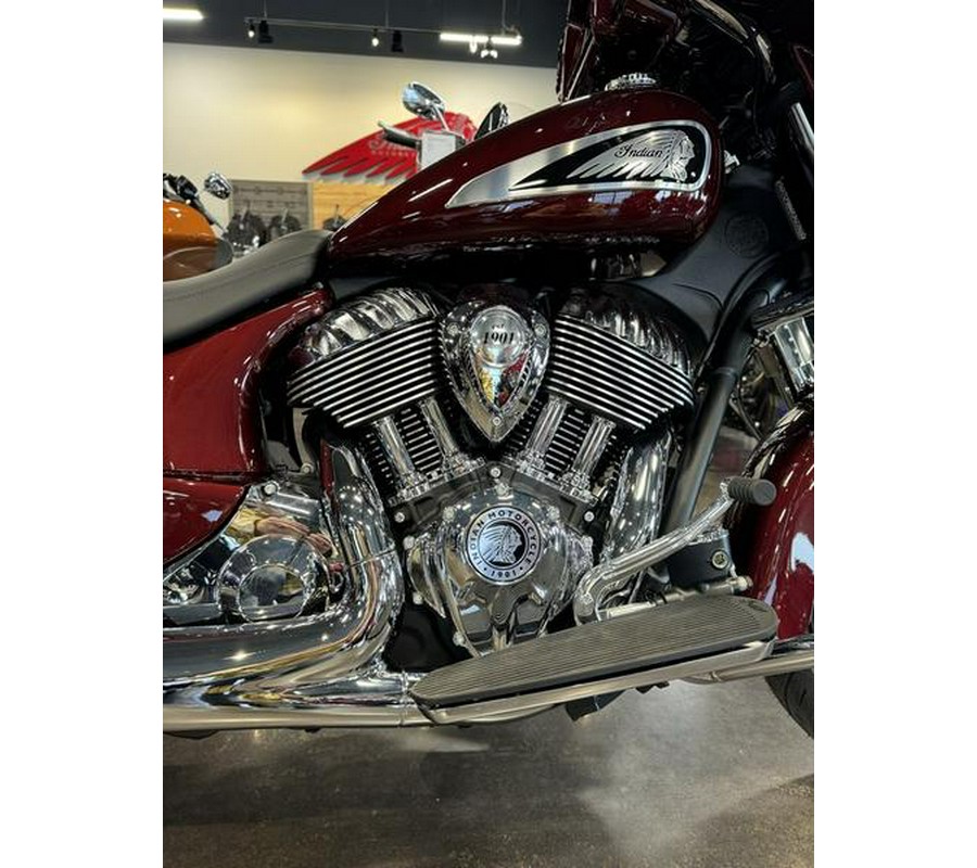 2024 Indian Motorcycle® Chieftain® Limited with Powerband Audio Package Maroon Metallic/Graphics