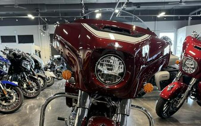 2024 Indian Motorcycle® Chieftain® Limited with Powerband Audio Package Maroon Metallic/Graphics