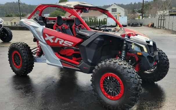 2025 Can-Am® Maverick X3 X rs Turbo RR Fiery Red & Hyper Silver