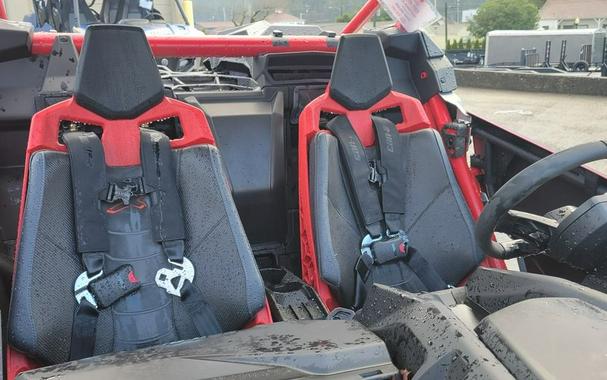 2025 Can-Am® Maverick X3 X rs Turbo RR Fiery Red & Hyper Silver