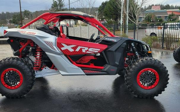 2025 Can-Am® Maverick X3 X rs Turbo RR Fiery Red & Hyper Silver