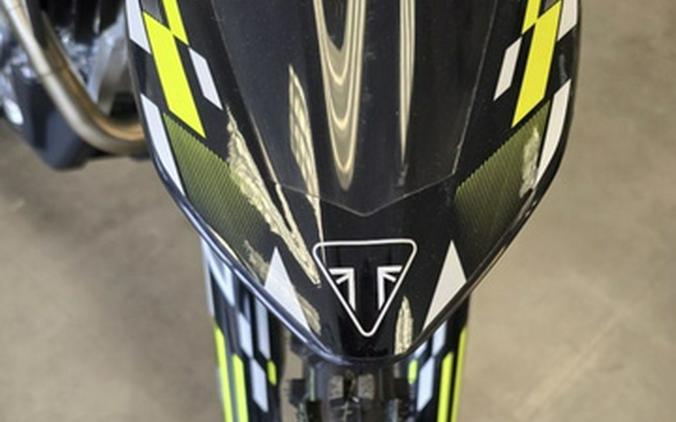 2026 Triumph TF 450-C Jet Black Pure White
