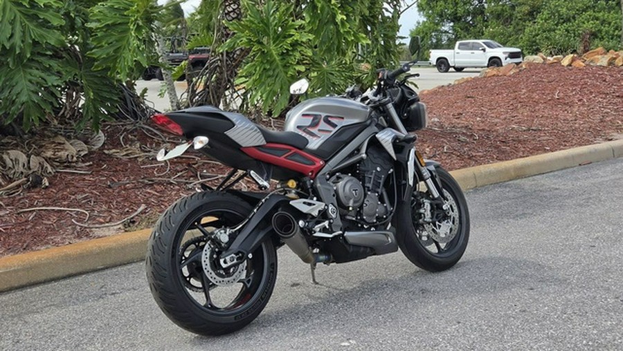 2022 Triumph Street Triple RS Silver Ice RS
