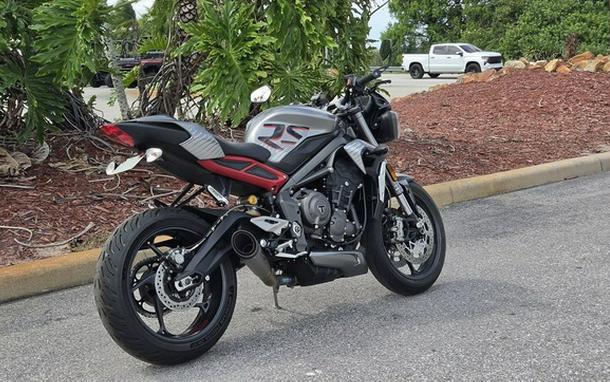 2022 Triumph Street Triple RS Silver Ice RS