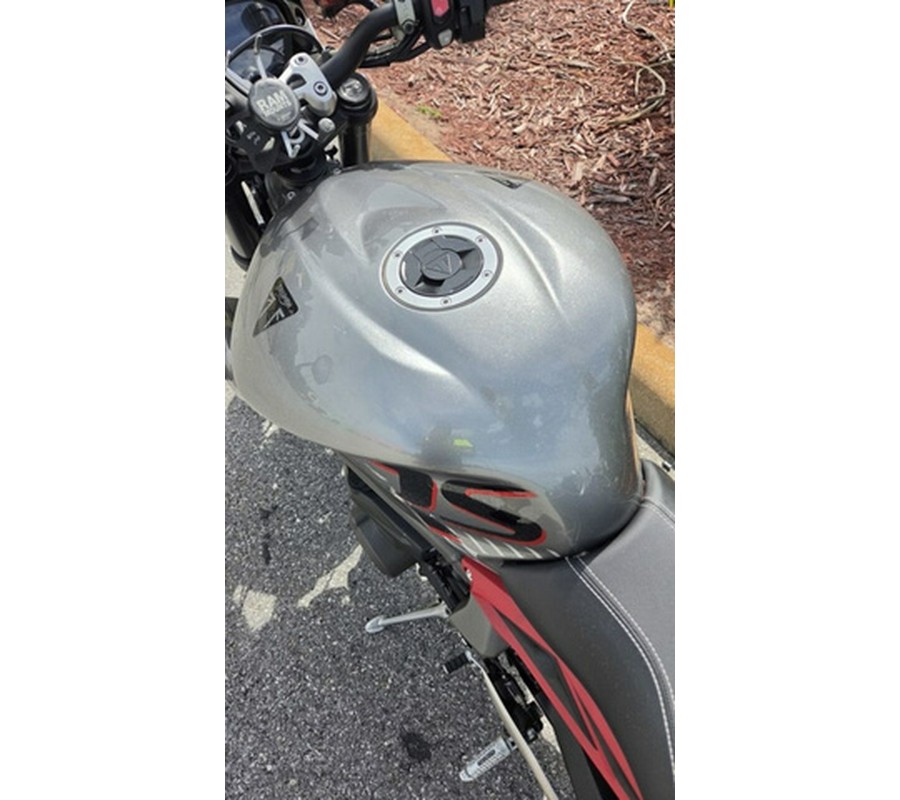2022 Triumph Street Triple RS Silver Ice RS