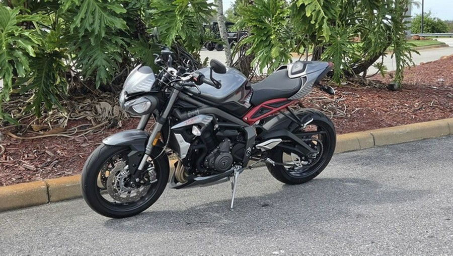 2022 Triumph Street Triple RS Silver Ice RS