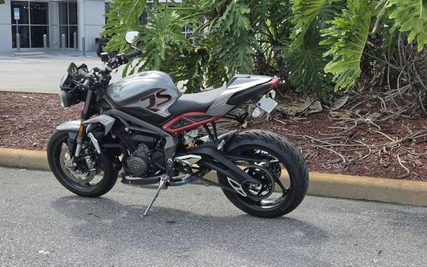 2022 Triumph Street Triple RS Silver Ice RS
