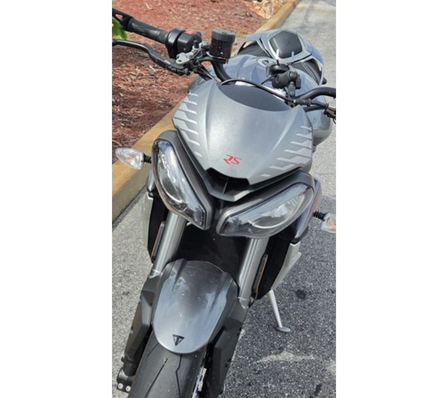 2022 Triumph Street Triple RS Silver Ice RS