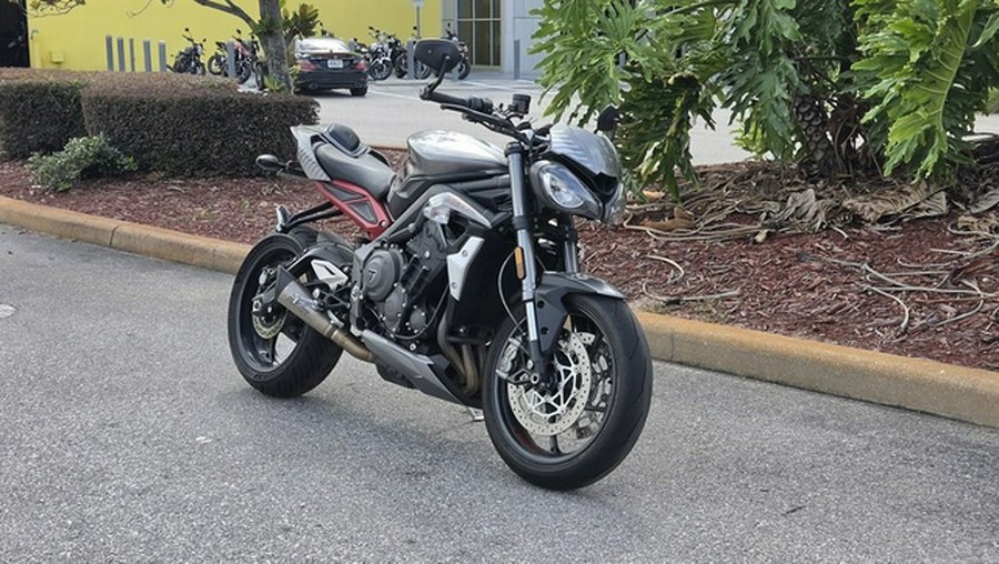 2022 Triumph Street Triple RS Silver Ice RS