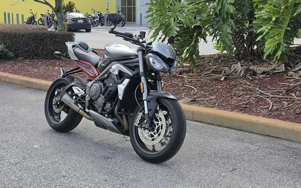 2022 Triumph Street Triple RS Silver Ice RS