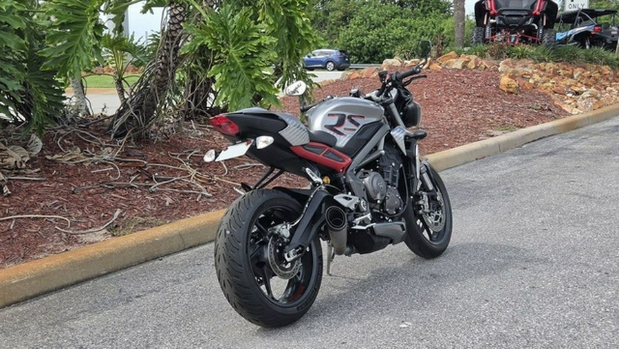 2022 Triumph Street Triple RS Silver Ice RS