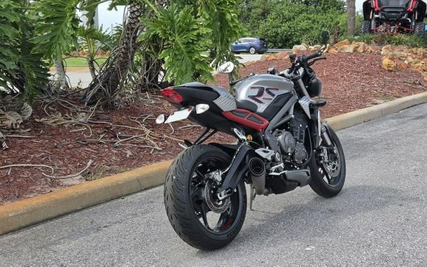 2022 Triumph Street Triple RS Silver Ice RS