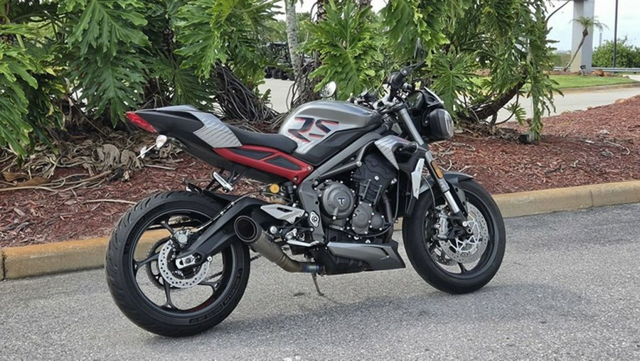 2022 Triumph Street Triple RS Silver Ice RS