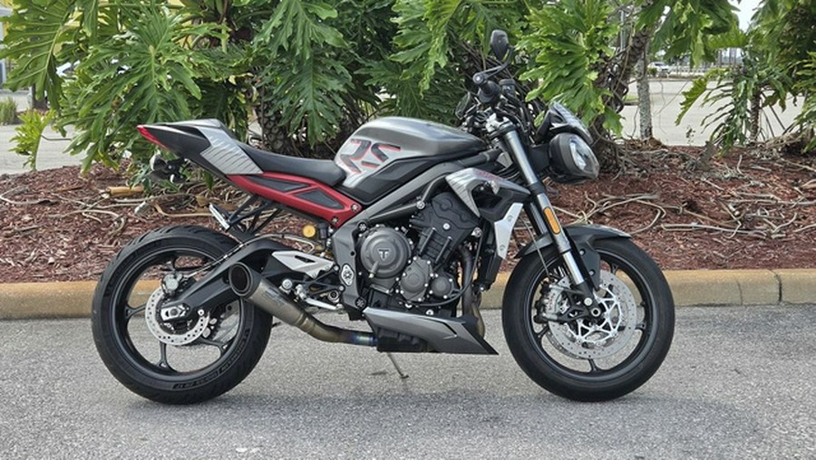 2022 Triumph Street Triple RS Silver Ice RS