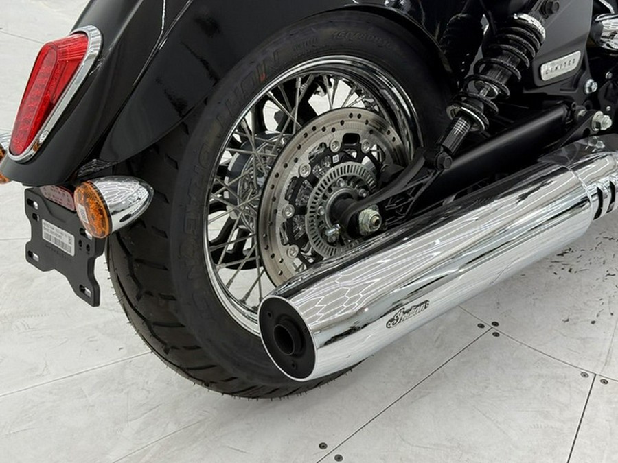 2025 Indian Scout Classic Limited Black Metallic