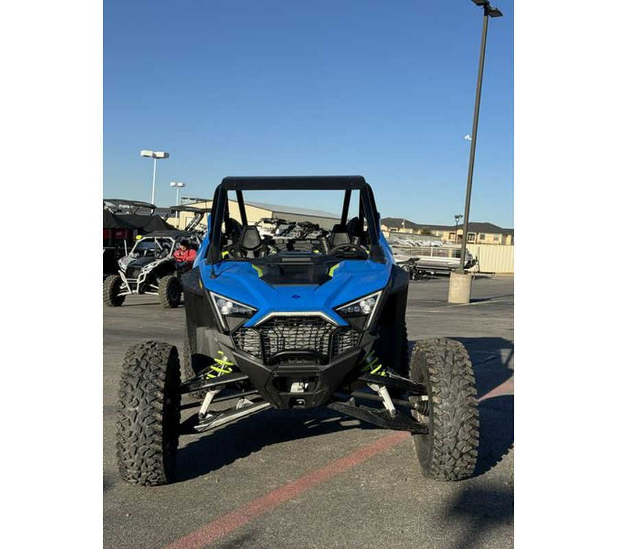 New 2024 POLARIS RZR TURBO R PREMIUM VELOCITY BLUE