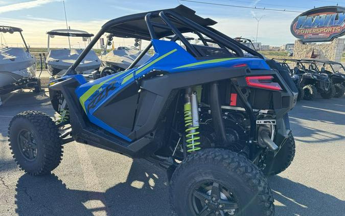 New 2024 POLARIS RZR TURBO R PREMIUM VELOCITY BLUE