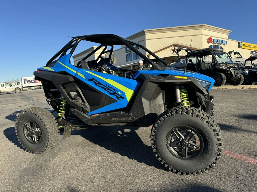 New 2024 POLARIS RZR TURBO R PREMIUM VELOCITY BLUE