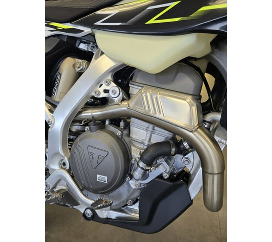 2026 Triumph TF 250-C Jet Black Pure White