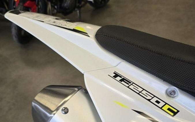 2026 Triumph TF 250-C Jet Black Pure White