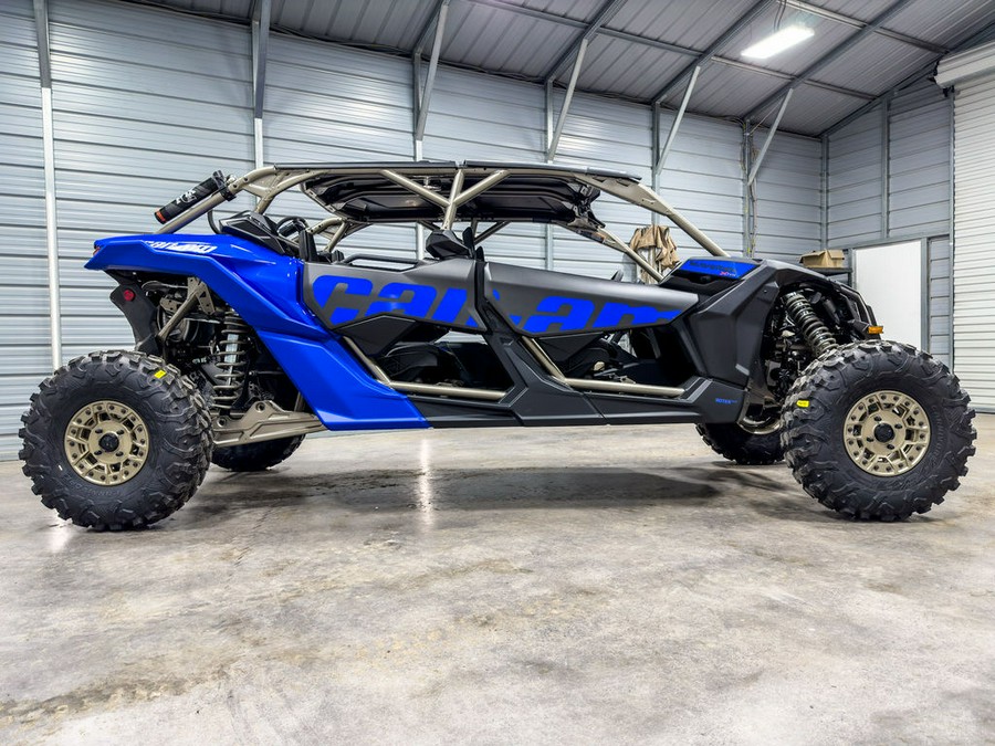 2024 Can-Am® Maverick X3 MAX X rs Turbo RR with Smart-Shox Dazzling Blue & Carbon Black