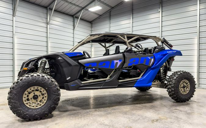 2024 Can-Am® Maverick X3 MAX X rs Turbo RR with Smart-Shox Dazzling Blue & Carbon Black