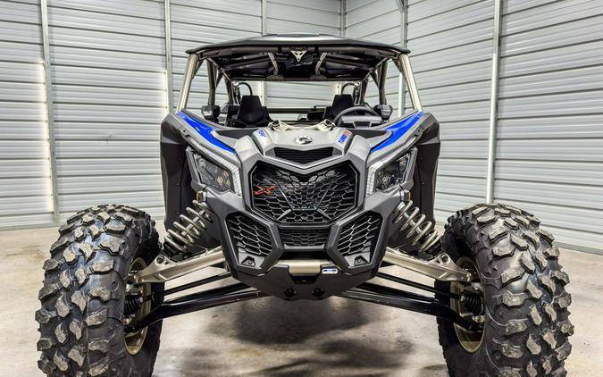 2024 Can-Am® Maverick X3 MAX X rs Turbo RR with Smart-Shox Dazzling Blue & Carbon Black