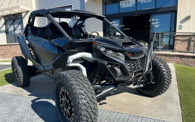 2024 Can-Am® Maverick R X RS with Smart-Shox Triple Black