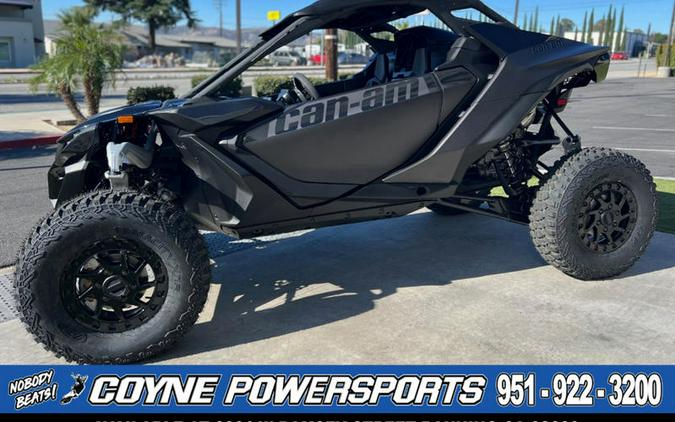 2024 Can-Am® Maverick R X RS with Smart-Shox Triple Black