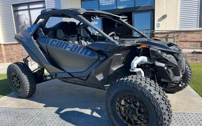 2024 Can-Am® Maverick R X RS with Smart-Shox Triple Black