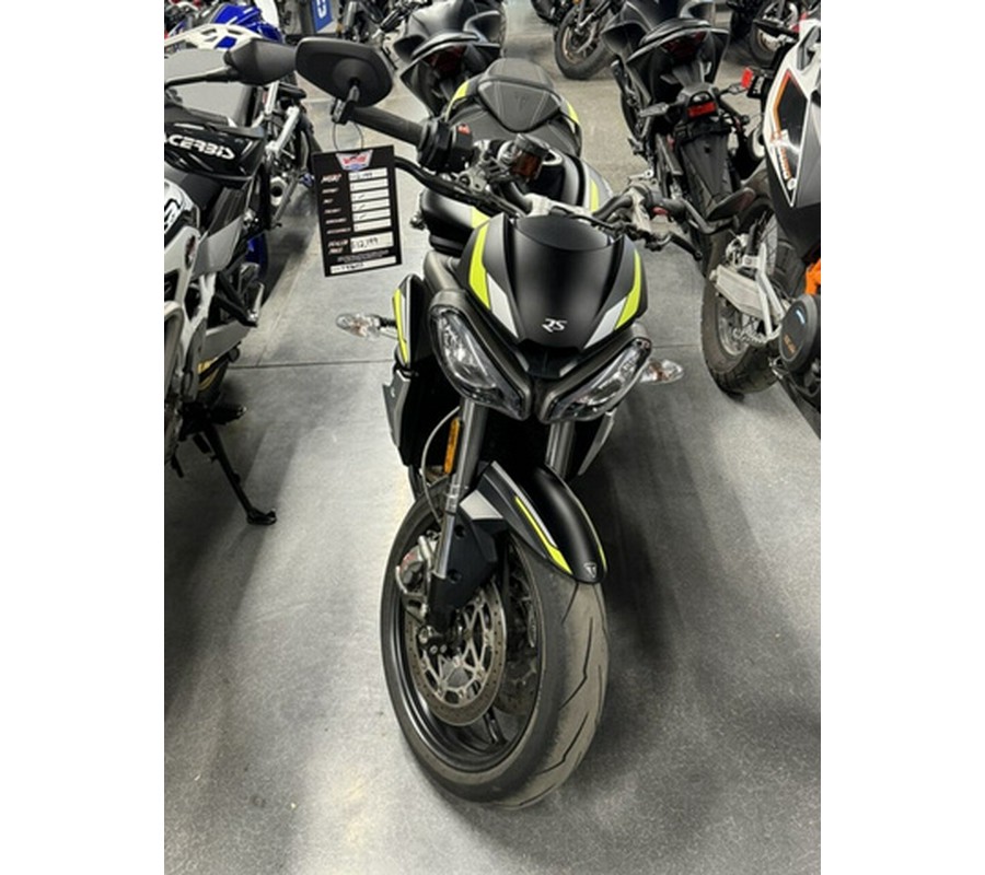 2020 Triumph Street Triple RS Matte Jet Black RS