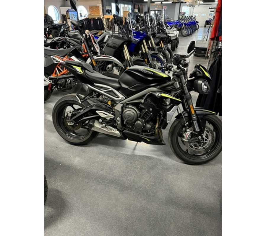 2020 Triumph Street Triple RS Matte Jet Black RS