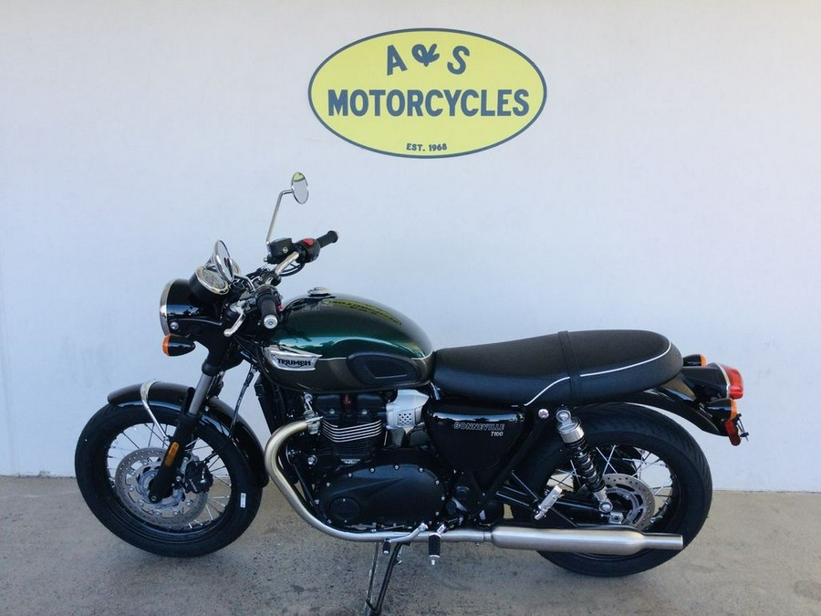 2024 Triumph Bonneville T100 Competition Green/Ironstone