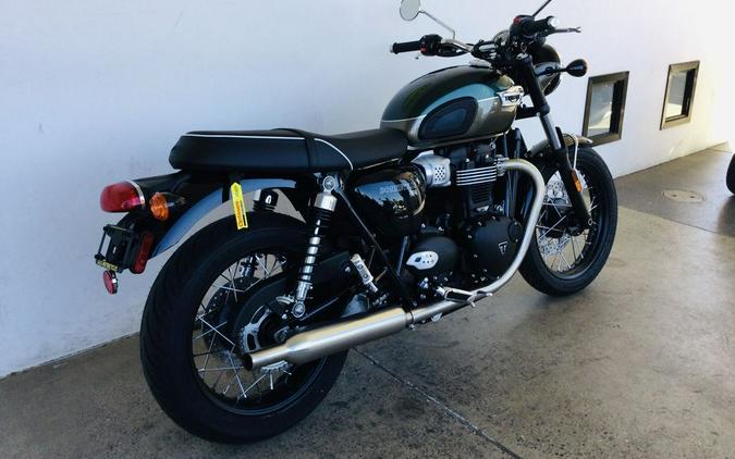 2024 Triumph Bonneville T100 Competition Green/Ironstone