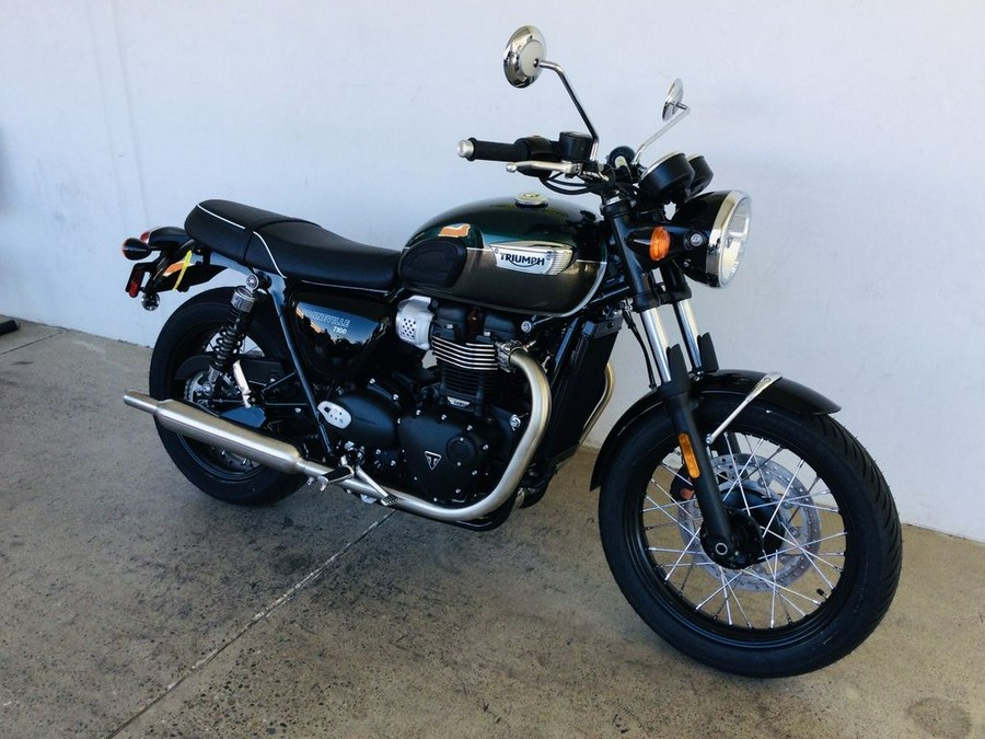 2024 Triumph Bonneville T100 Competition Green/Ironstone