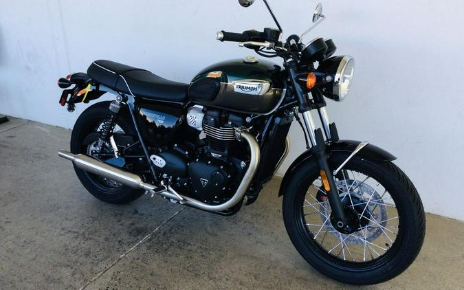 2024 Triumph Bonneville T100 Competition Green/Ironstone